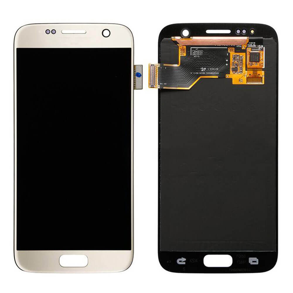 (Service Pack) LCD With Digitiser For Samsung G930F Galaxy S7 Gold